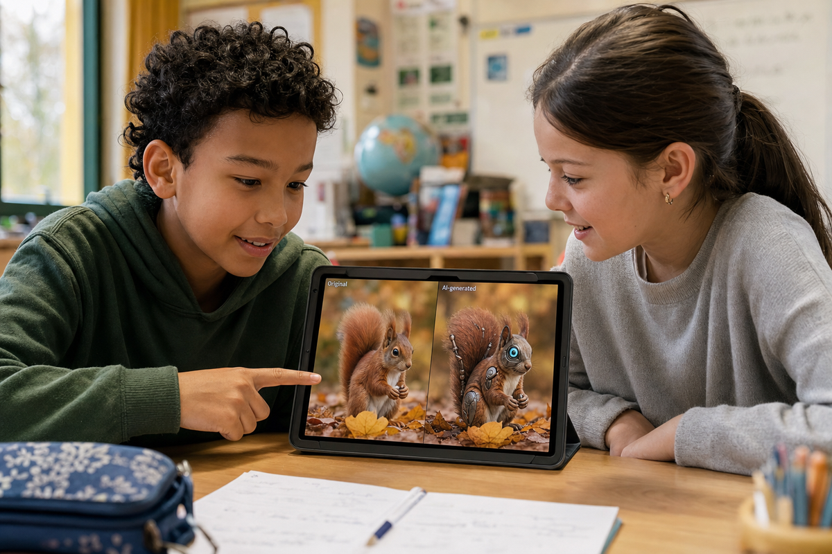 Veilig aan de slag met AI en digitale geletterdheid in de klas